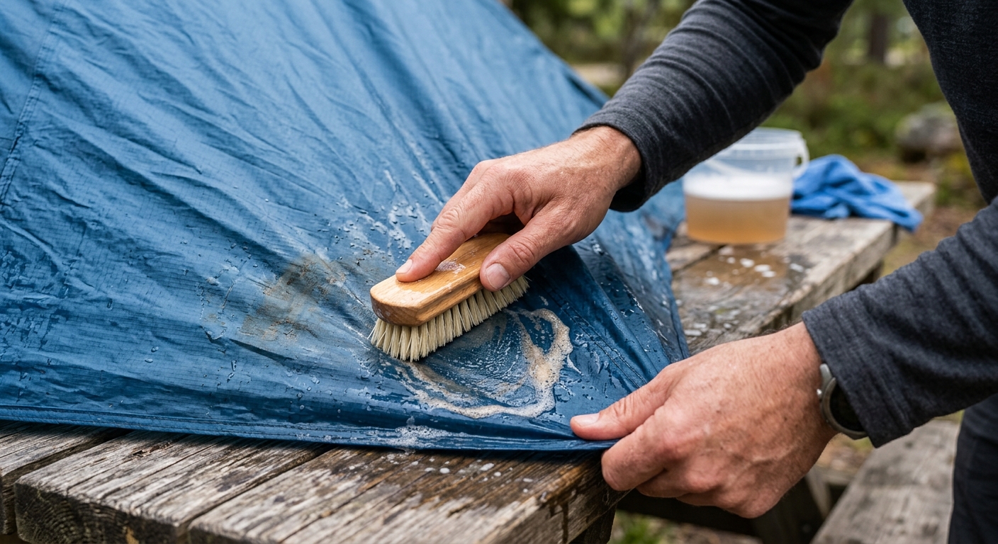 Vedligeholdelse af campingudstyr: Rengøring og opbevaring